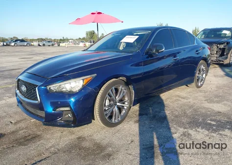 2019 Infiniti Q50 3.0T Sport from USA, damaged, VIN JN1EV7AR0KM553968
